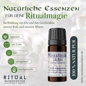 Muskatellersalbei Clary Sage - Ritualmanufaktur.de