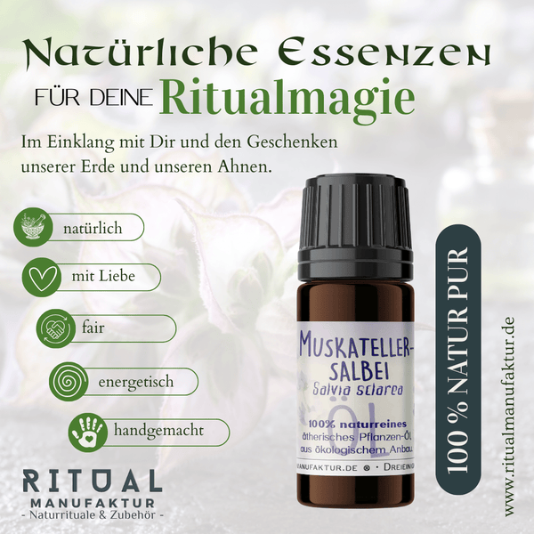 Muskatellersalbei Clary Sage - Ritualmanufaktur.de