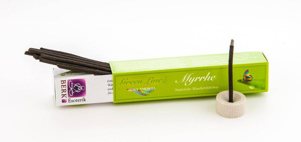 Myrrhe Räucherstäbchen - Green Line - Ritualmanufaktur.de