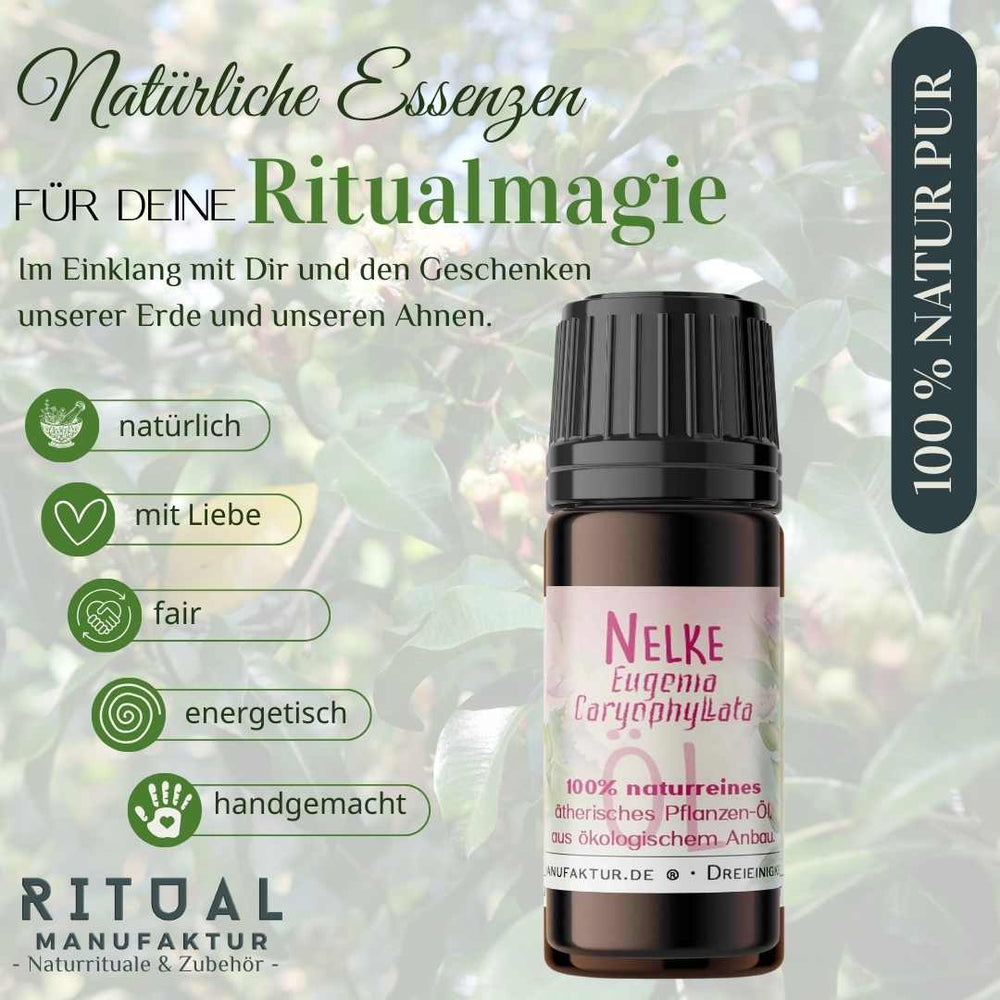Ätherisches Öl Nelke 10 ml für Aromatherapie Ritualmanufaktur