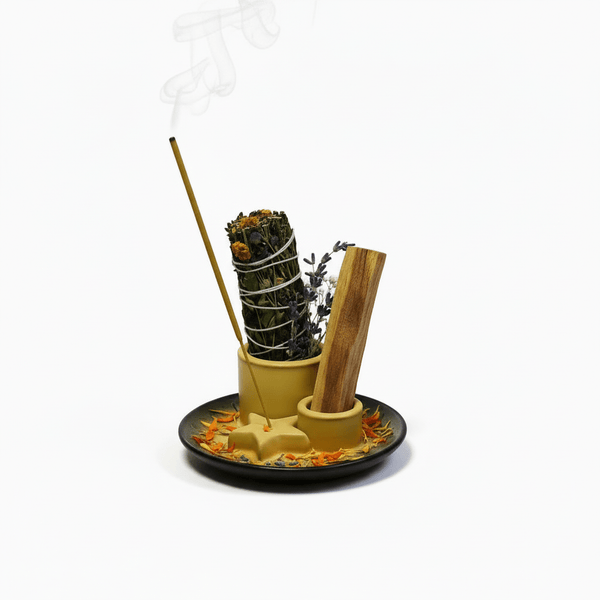 Palo Santo, Räucherbündel und Stäbchen Halter - Ritualmanufaktur.de