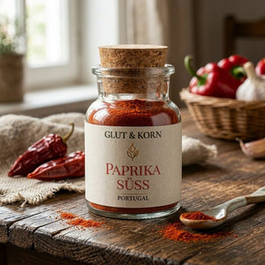 Paprika edelsüß, zum Verfeinern von Speisen, Ritualmanufaktur Glut & Korn