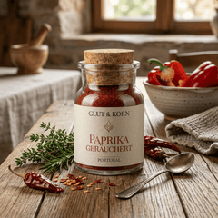 Paprika geräuchert, Gewürz zum Verfeinern von Speisen, Ritualmanufaktur Glut & Korn