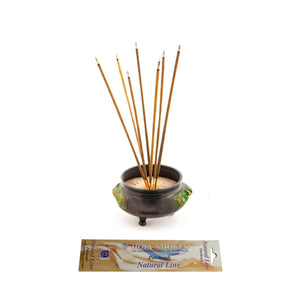Patchouli Räucherstäbchen Natural Line Handgerollt - Ritualmanufaktur.de