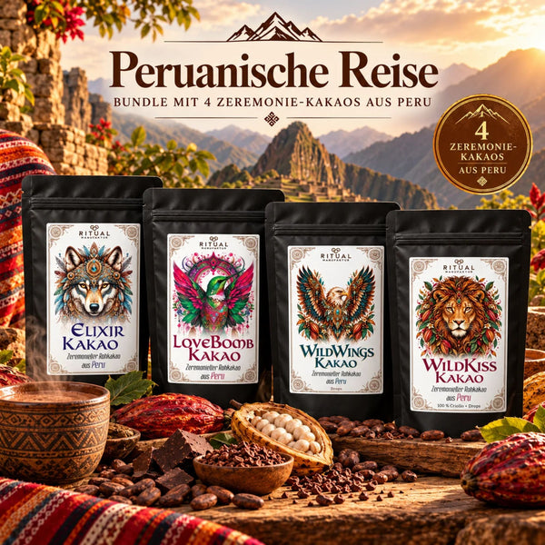 Peruanische Reise Zeremonieller Kakao voller Tiefe - Ritualmanufaktur.de