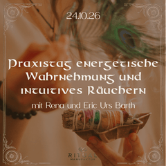 Cover Praxistag Räuchern und energetische Wahrnehmung
