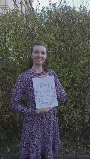 Video von Journal, damit die Größe des Journals ersichtlich wird