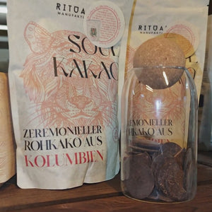 Soul Ritualkakao, zeremonieller Rohkakao, für Kakaozeremonien oder einen gesunden Alltag, 500g Ritualmanufaktur