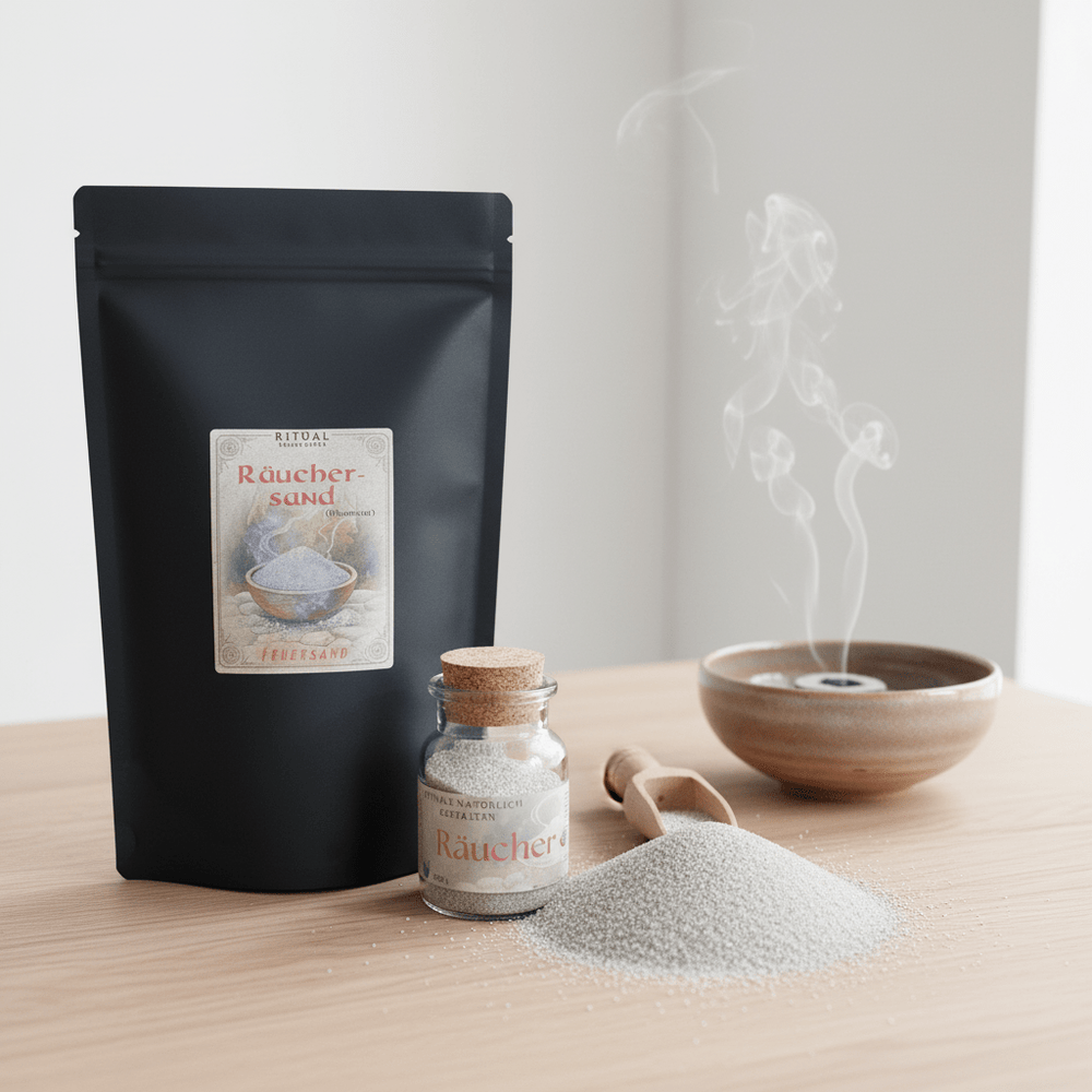 Räuchersand Feiner Quarzsand - Ritualmanufaktur.de