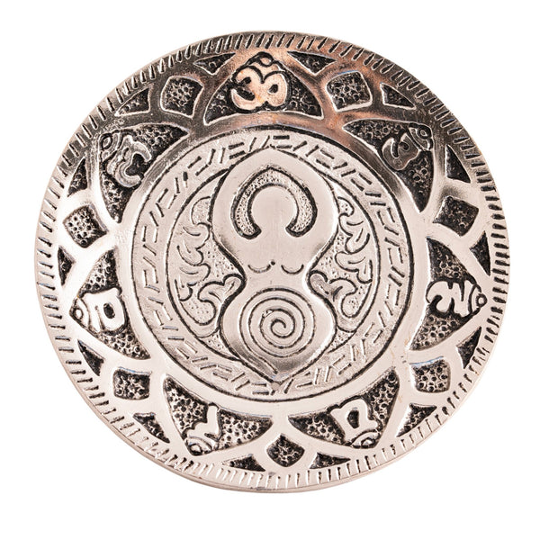 Räucherstäbchen - und Kegelhalter Silver - Ritualmanufaktur.de
