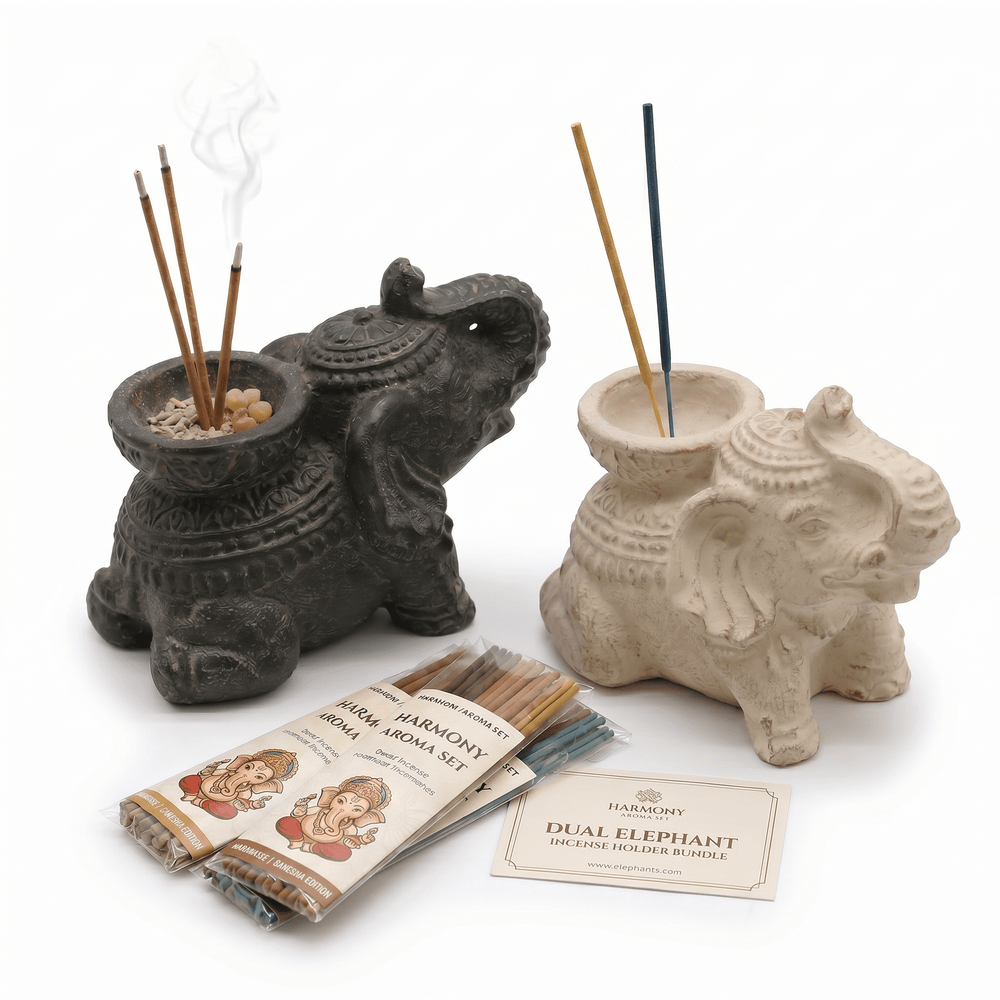 Räucherstäbchenhalter Elefant - Ritualmanufaktur.de