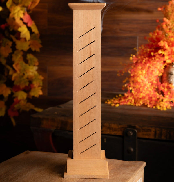 Räucherturm Sand Buchenholz - Ritualmanufaktur.de