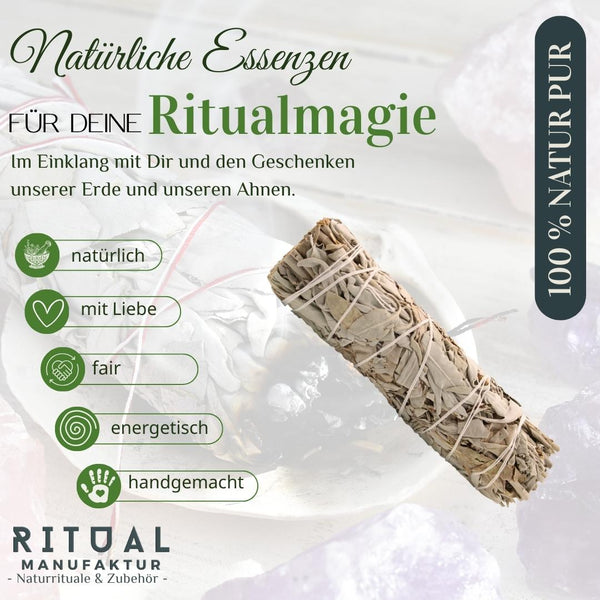 Weißer Salbei Räucherbündel Smudges Mini salvia apiana