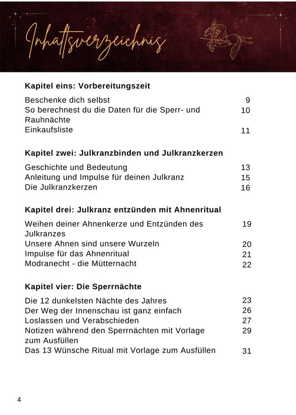 Rauhnächte Räucherset mit Arbeitsbuch - Ritualmanufaktur.de