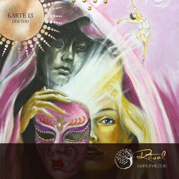 Der Tod - Tarotkarte 13 / Renessance - Ritualmanufaktur.de