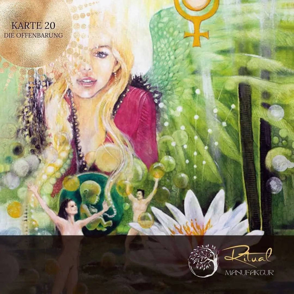 Die Offenbarung - Tarotkarte 20 / Renessance - Ritualmanufaktur.de