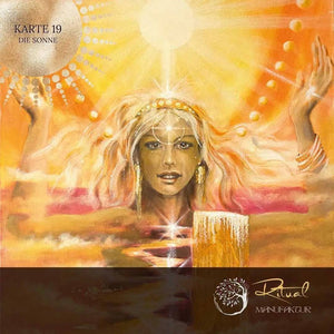 Die Sonne - Tarotkarte 19 / Renessance - Ritualmanufaktur.de