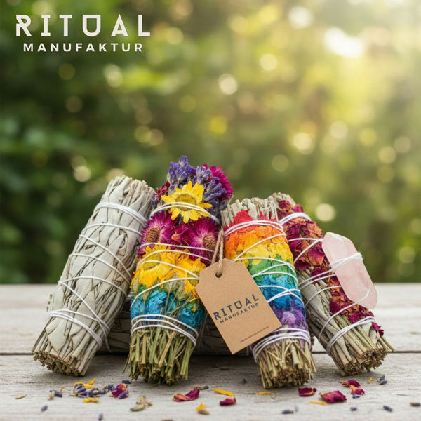 Restart Weißer Salbei & Eukalyptus Kräuterbündel - Ritualmanufaktur.de