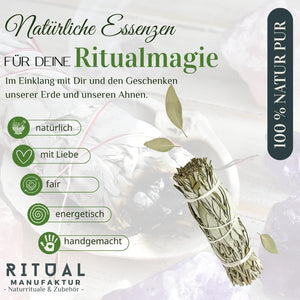 Restart Weißer Salbei & Eukalyptus Kräuterbündel - Ritualmanufaktur.de