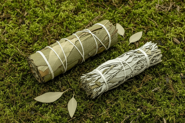 Restart Weißer Salbei & Eukalyptus Kräuterbündel - Ritualmanufaktur.de