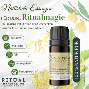 Ylang Ylang naturreines ätherisches Öl - Ritualmanufaktur.de