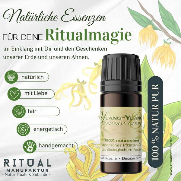 Ylang Ylang naturreines ätherisches Öl - Ritualmanufaktur.de