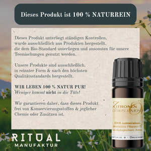 Zitrone ätherisches Öl I Ritualmanufaktur