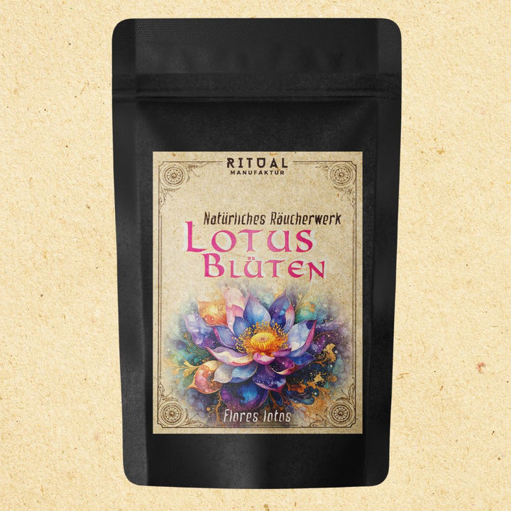 Lotusblüten blau I Ritualmanufaktur