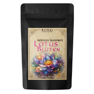 Lotusblüten blau I Ritualmanufaktur