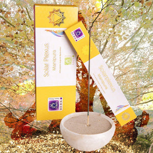 Solarplexuschakra Manipura Räucherstäbchen - Ritualmanufaktur.de