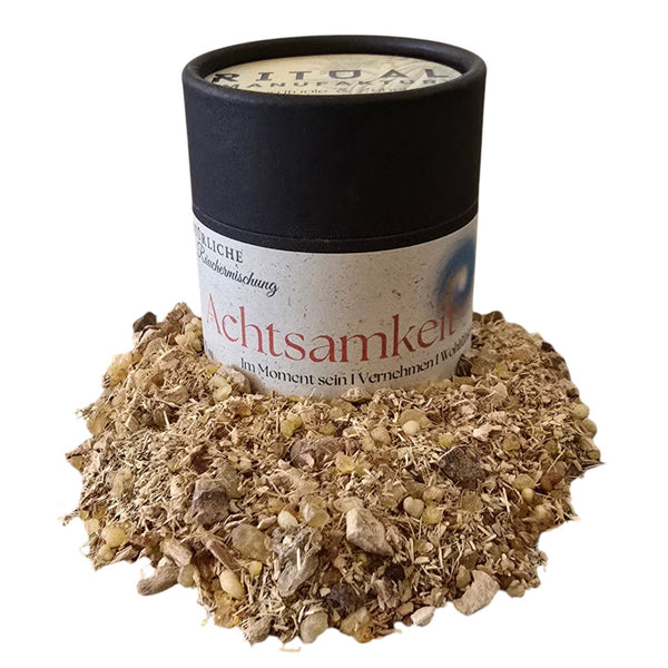 Achtsamkeit Räuchermischung - Ritualmanufaktur.de