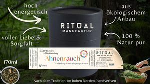 Ahnenrauch Räuchermischung - Ritualmanufaktur.de