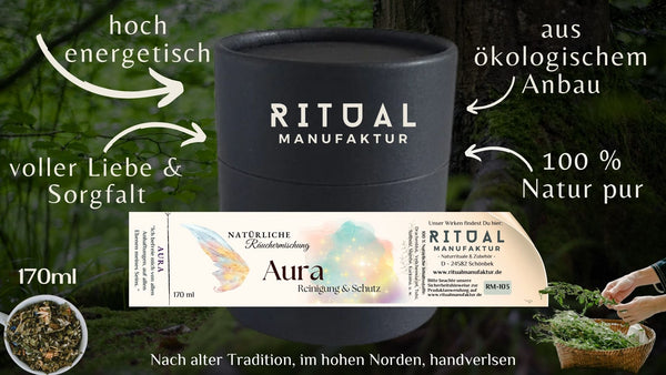 Aura I Reinigung und Schutz Räuchermischung - Ritualmanufaktur.de