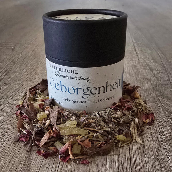 Geborgenheit Räuchermischung - Ritualmanufaktur.de