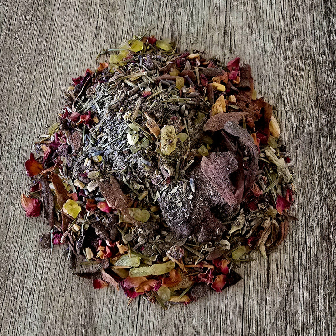 Geborgenheit Räuchermischung - Ritualmanufaktur.de