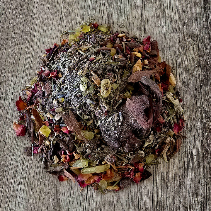 Geborgenheit Räuchermischung - Ritualmanufaktur.de