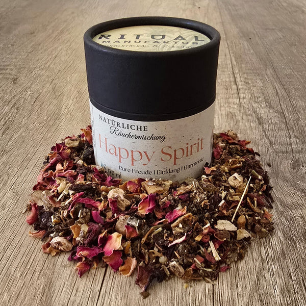 Happy Spirit Räuchermischung - Ritualmanufaktur.de