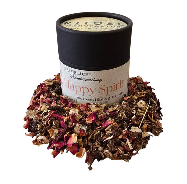 Happy Spirit Räuchermischung - Ritualmanufaktur.de