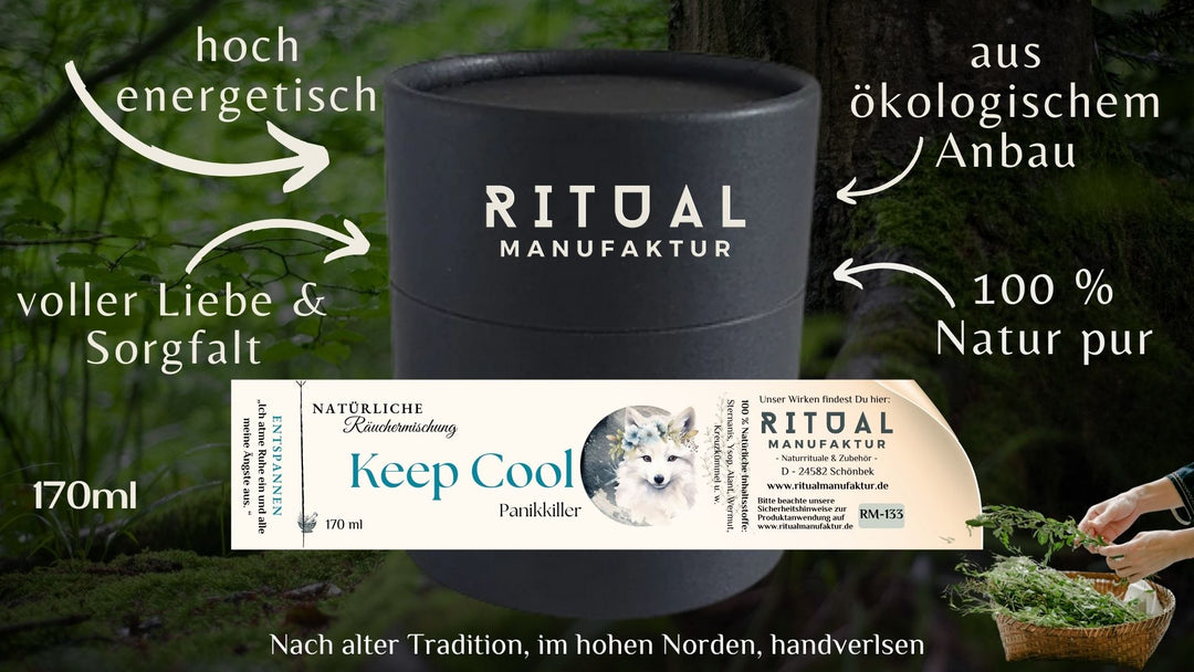 Keep Cool Räuchermischung - Ritualmanufaktur.de