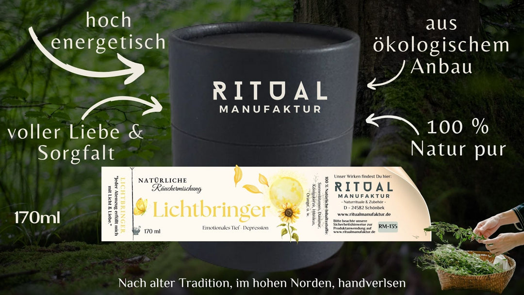 Lichtbringer Räuchermischung - Ritualmanufaktur.de