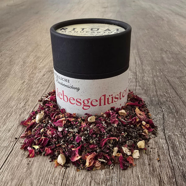 Liebesgeflüster Räuchermischung - Ritualmanufaktur.de