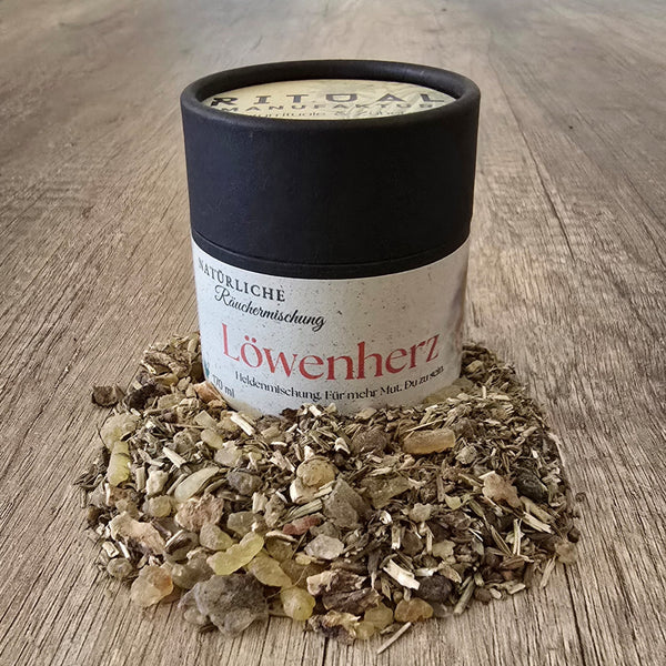 Löwenherz Räuchermischung - Ritualmanufaktur.de