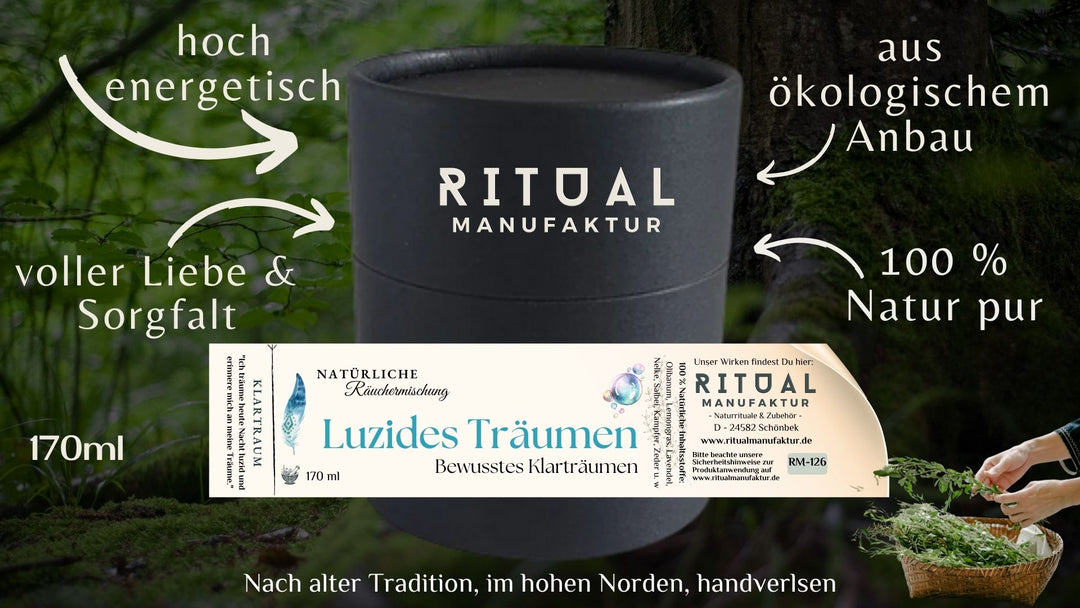 Luzides Träumen Räuchermischung - Ritualmanufaktur.de
