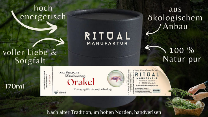 Orakel Räuchermischung - Ritualmanufaktur.de