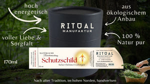 Schutzschild power Räuchermischung - Ritualmanufaktur.de