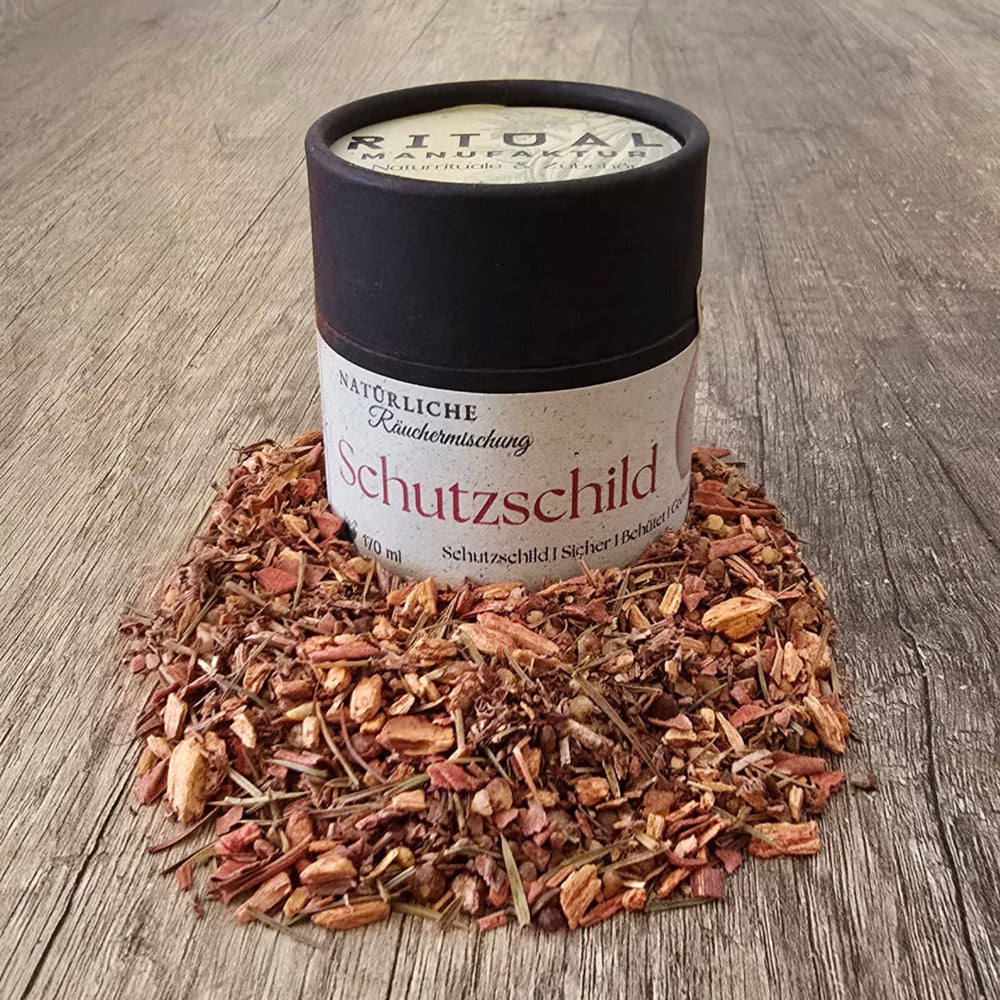 Schutzschild power Räuchermischung - Ritualmanufaktur.de