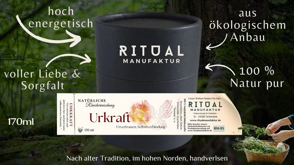 Urkraft Räuchermischung - Ritualmanufaktur.de