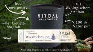 Wahrnehmung Räuchermischung - Ritualmanufaktur.de