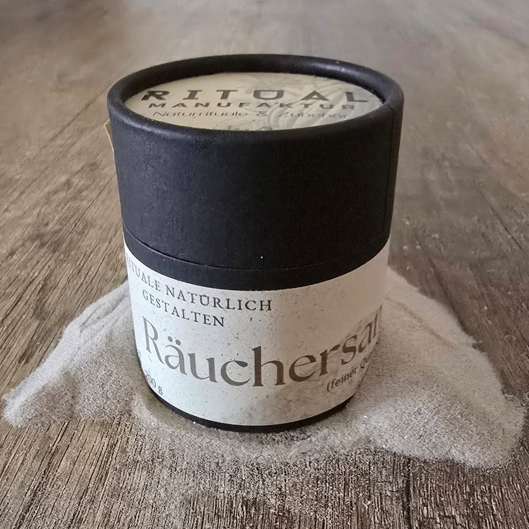Räuchersand Feiner Quarzsand - Ritualmanufaktur.de