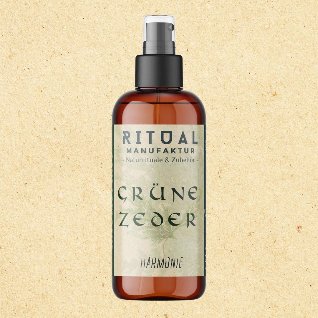 Grüne Zeder Spray naturrein I Ritualmanufaktur